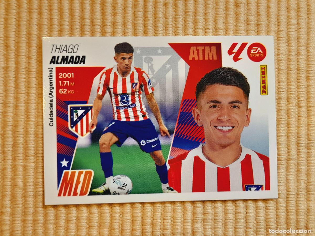 Cromos de f&uacute;tbol: CROMO 15 BIS ALMADA (COLOCA) ATLETICO MADRID LIGA 25-26 2025 2026 &Aacute;LBUM ESTE