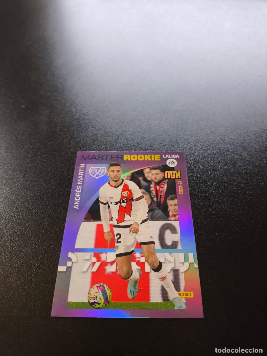 Cromos de f&uacute;tbol: 410 Andr&eacute;s Mart&iacute;n RAYO VALLECANO MASTER ROOKIE PANINI LIGA MEGACRACKS MGK 2023 2024 23 24 NO ESTE