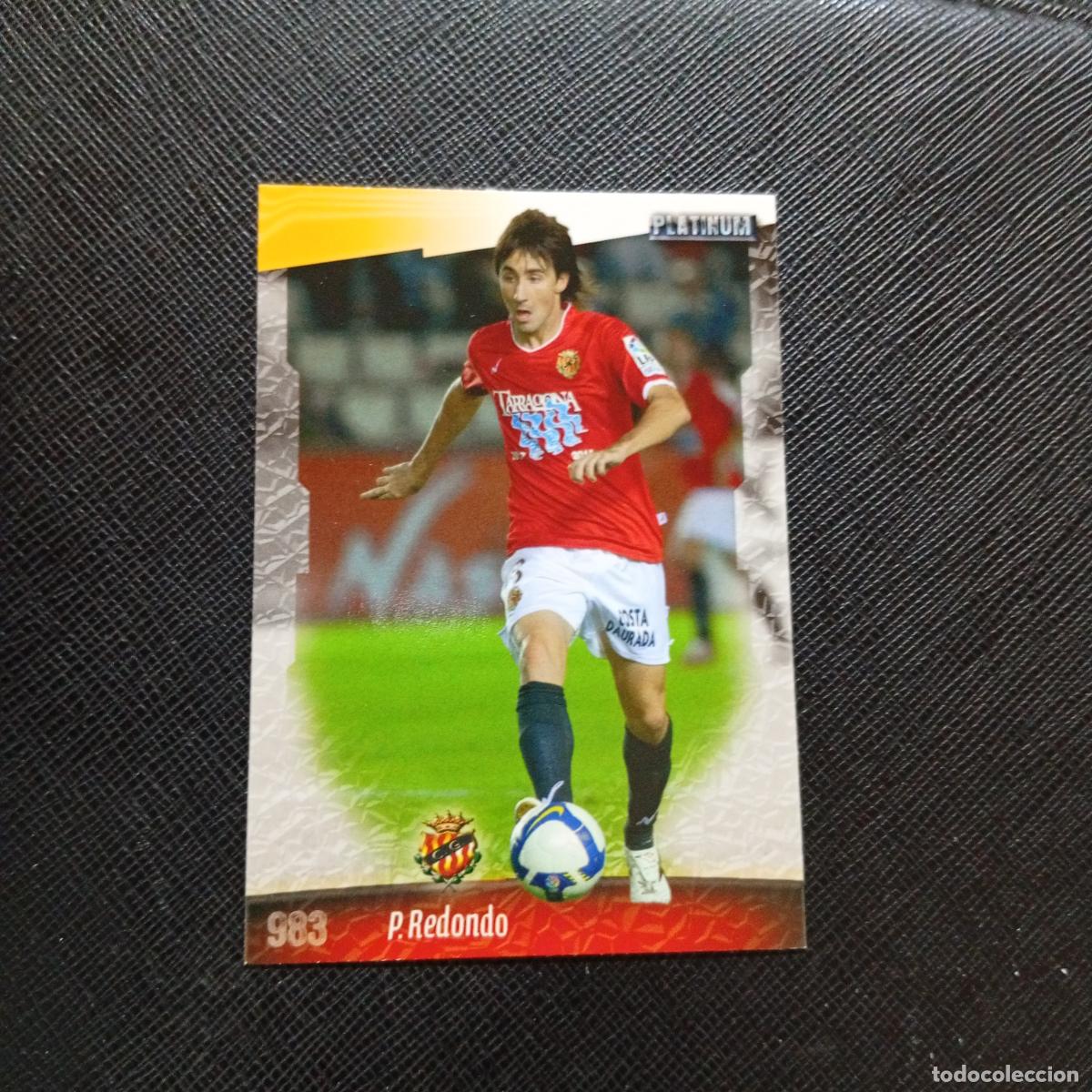 Cromos de f&uacute;tbol: 983 P REDONDO GIMNASTIC MUNDICROMO QUIZ GAME 2008 2009 FUTBOL 08 09 - A212 PG47