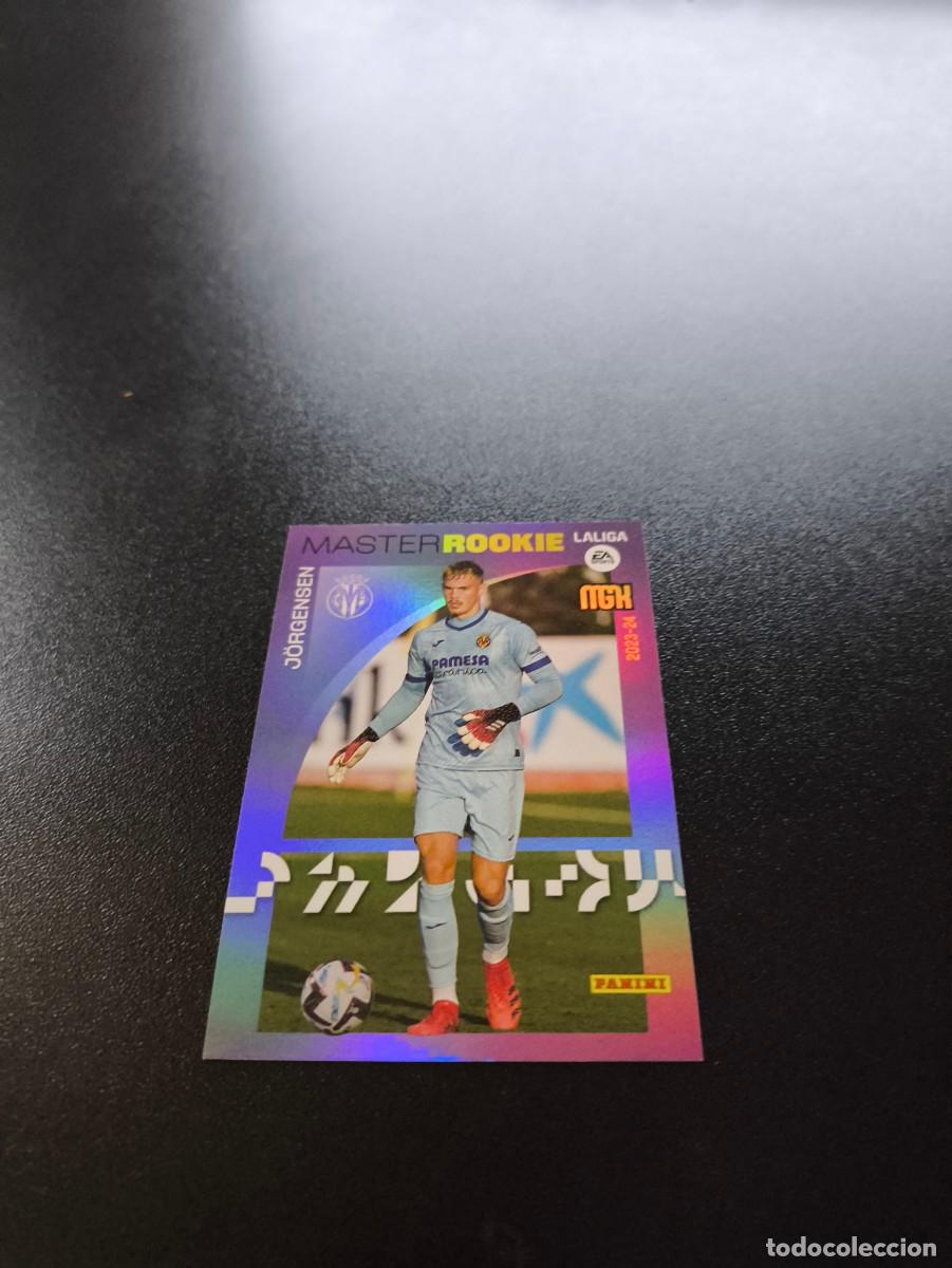 Cromos de f&uacute;tbol: 421 J&ouml;rgensen VILLARREAL MASTER ROOKIE PANINI LIGA MEGACRACKS MGK 2023 2024 23 24 NO ESTE
