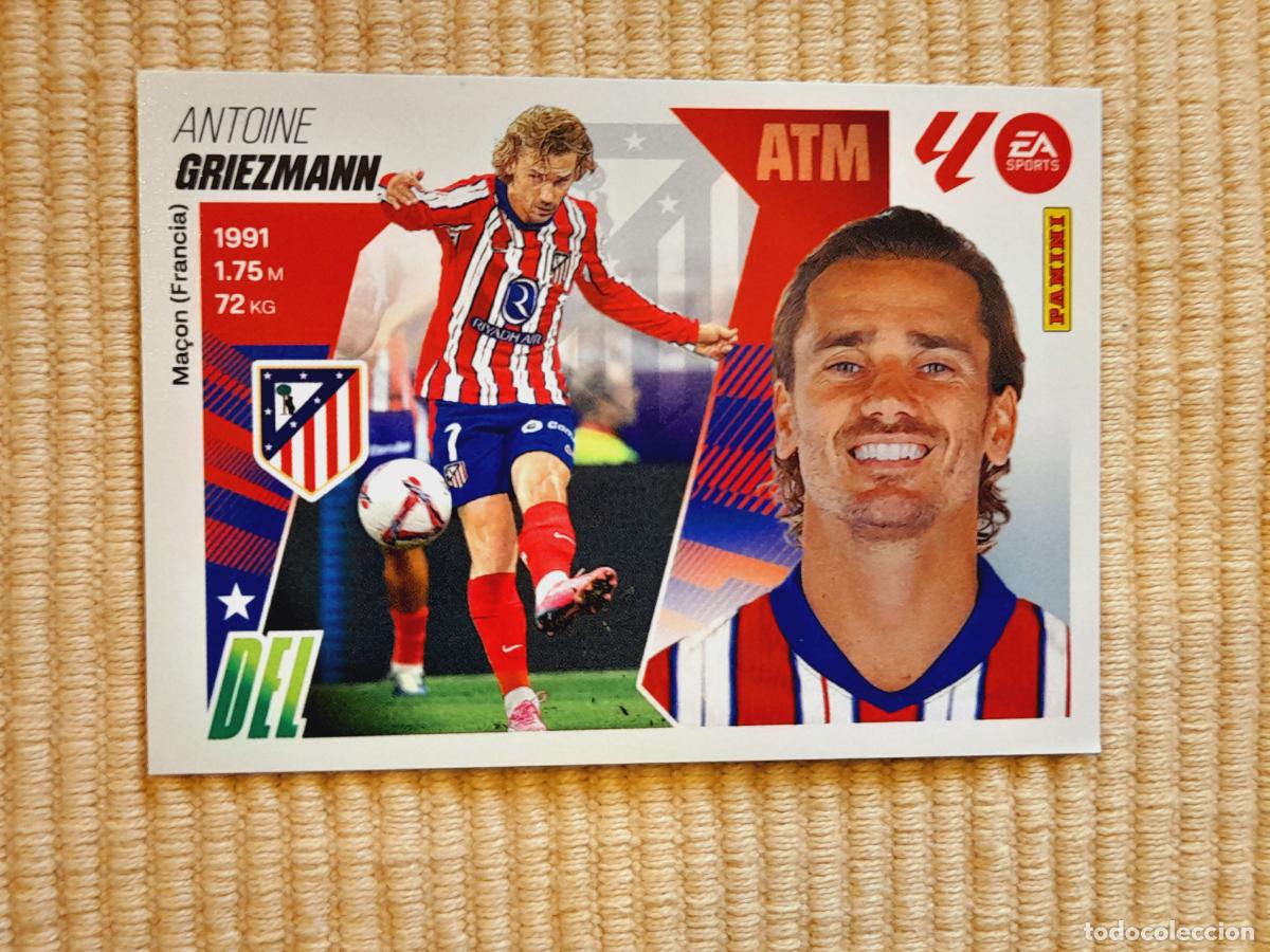 Cromos de f&uacute;tbol: CROMO 18 GRIEZMAN (ATLETICO MADRID) LIGA 25-26 2025 2026 &Aacute;LBUM ESTE
