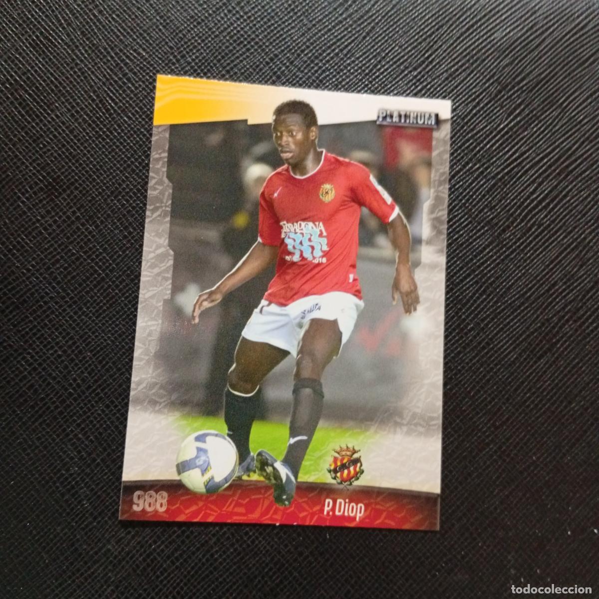 Cromos de f&uacute;tbol: 988 P DIOP GIMNASTIC MUNDICROMO QUIZ GAME 2008 2009 FUTBOL 08 09 - A212 PG48