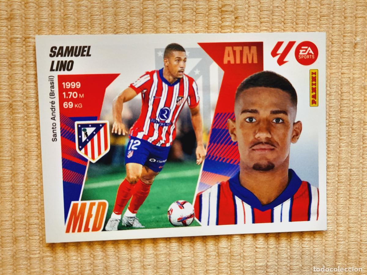 Cartes &agrave; collectionner de Football: CROMO 15 SAMUEL LINO (ATLETICO MADRID) LIGA 25-26 2025 2026 &Aacute;LBUM ESTE