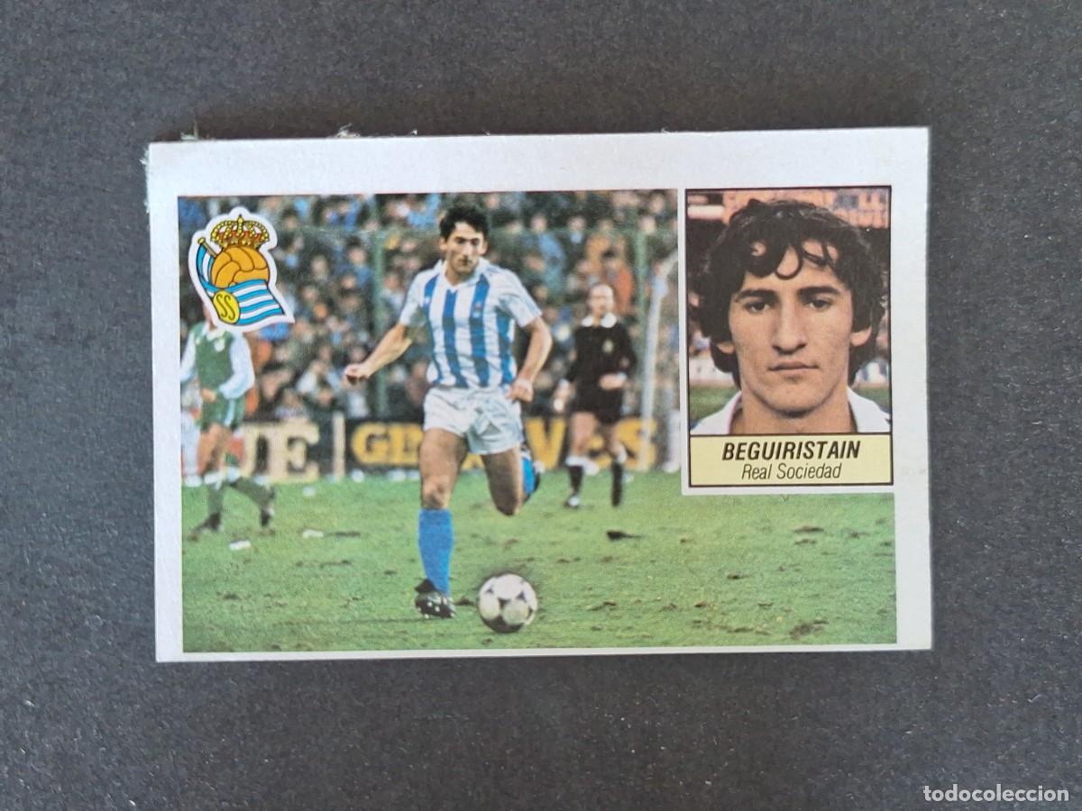 Cartes &agrave; collectionner de Football: L5 BEGUIRISTAIN REAL SOCIEDAD LIGA ESTE 1984 1985 84 85 DESPEGADO RECUPERADO