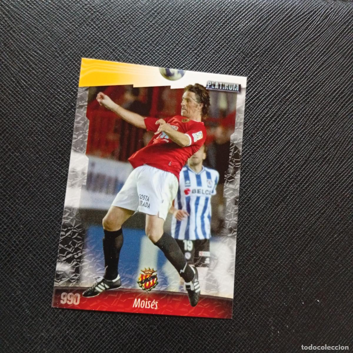 Cromos de f&uacute;tbol: 990 MOISES GIMNASTIC MUNDICROMO QUIZ GAME 2008 2009 FUTBOL 08 09 - A212 PG48