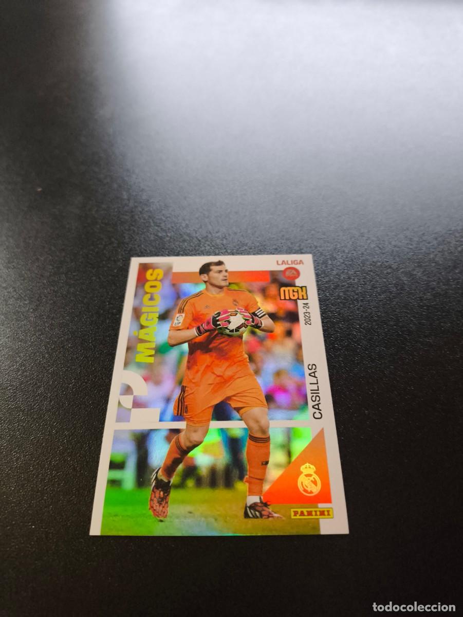 Cromos de f&uacute;tbol: 434 Casillas REAL MADRID MAGICOS PANINI LIGA MEGACRACKS MGK 2023 2024 23 24 NO ESTE
