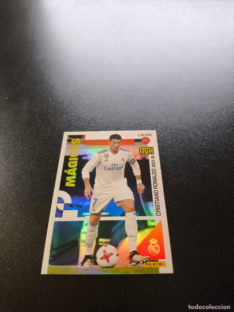 Cromos de f&uacute;tbol: 435 Cristiano Ronaldo REAL MADRID MAGICOS PANINI LIGA MEGACRACKS MGK 2023 2024 23 24 NO ESTE