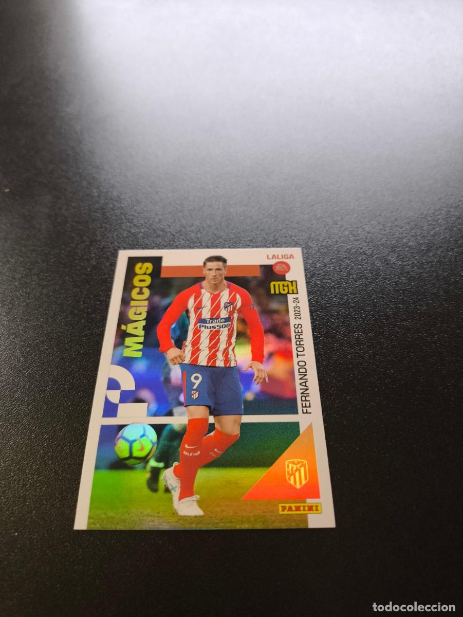 Cromos de f&uacute;tbol: 436 Fernando Torres ATLETICO DE MADRID MAGICOS PANINI LIGA MEGACRACKS MGK 2023 2024 23 24 NO ESTE