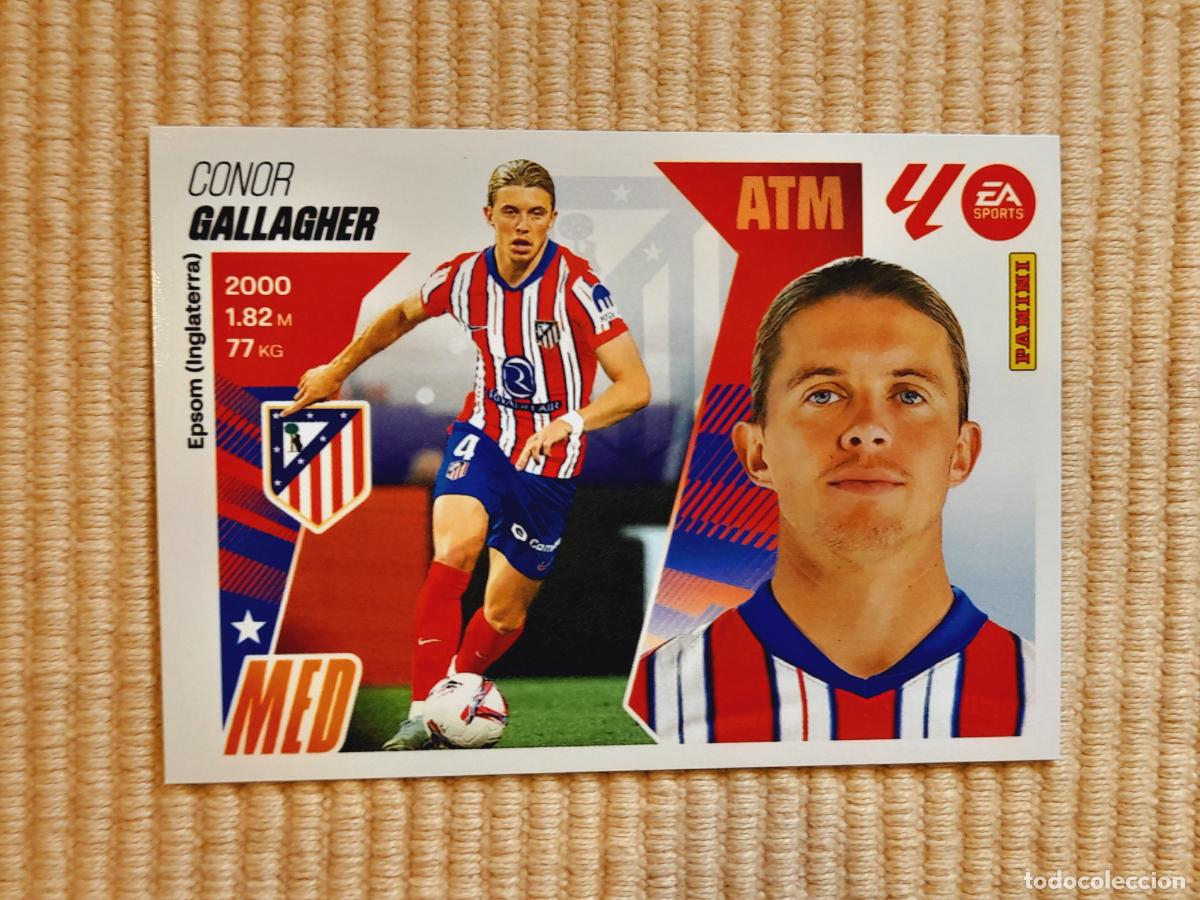 Cromos de f&uacute;tbol: CROMO 10 GALLAGHER (ATLETICO MADRID) LIGA 25-26 2025 2026 &Aacute;LBUM ESTE