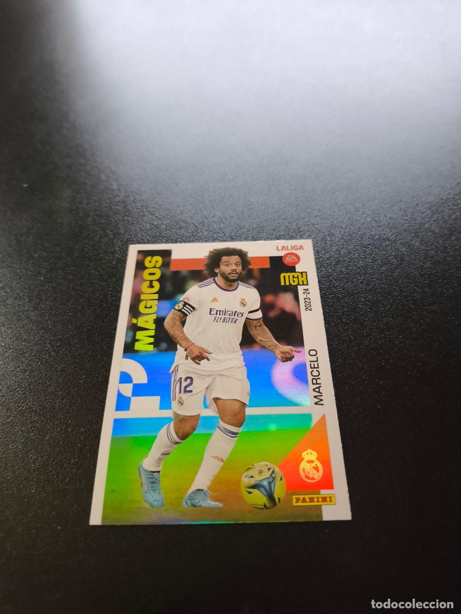 Cromos de f&uacute;tbol: 438 Marcelo REAL MADRID MAGICOS PANINI LIGA MEGACRACKS MGK 2023 2024 23 24 NO ESTE