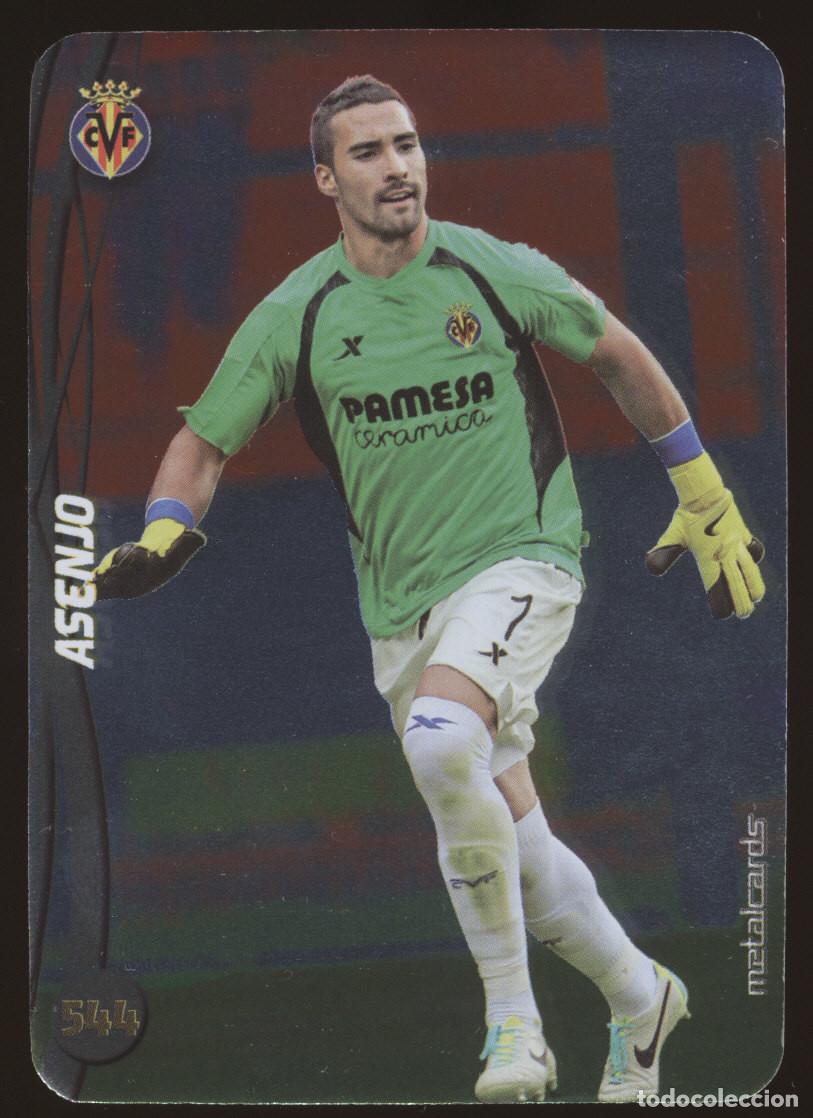 Cromos de f&uacute;tbol: #544. SERGIO ASENJO (Top Brillo Liso) - Villarreal CF 2014/2015 - Mundicromo Liga Card/Cromo 14/15