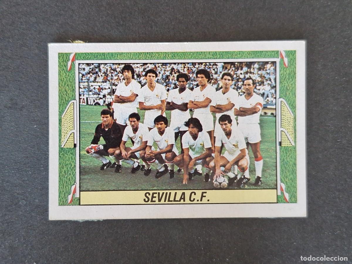 Figurine di Calcio: L5 EQUIPO SEVILLA C. F. LIGA ESTE 1984 1985 84 85 DESPEGADO RECUPERADO