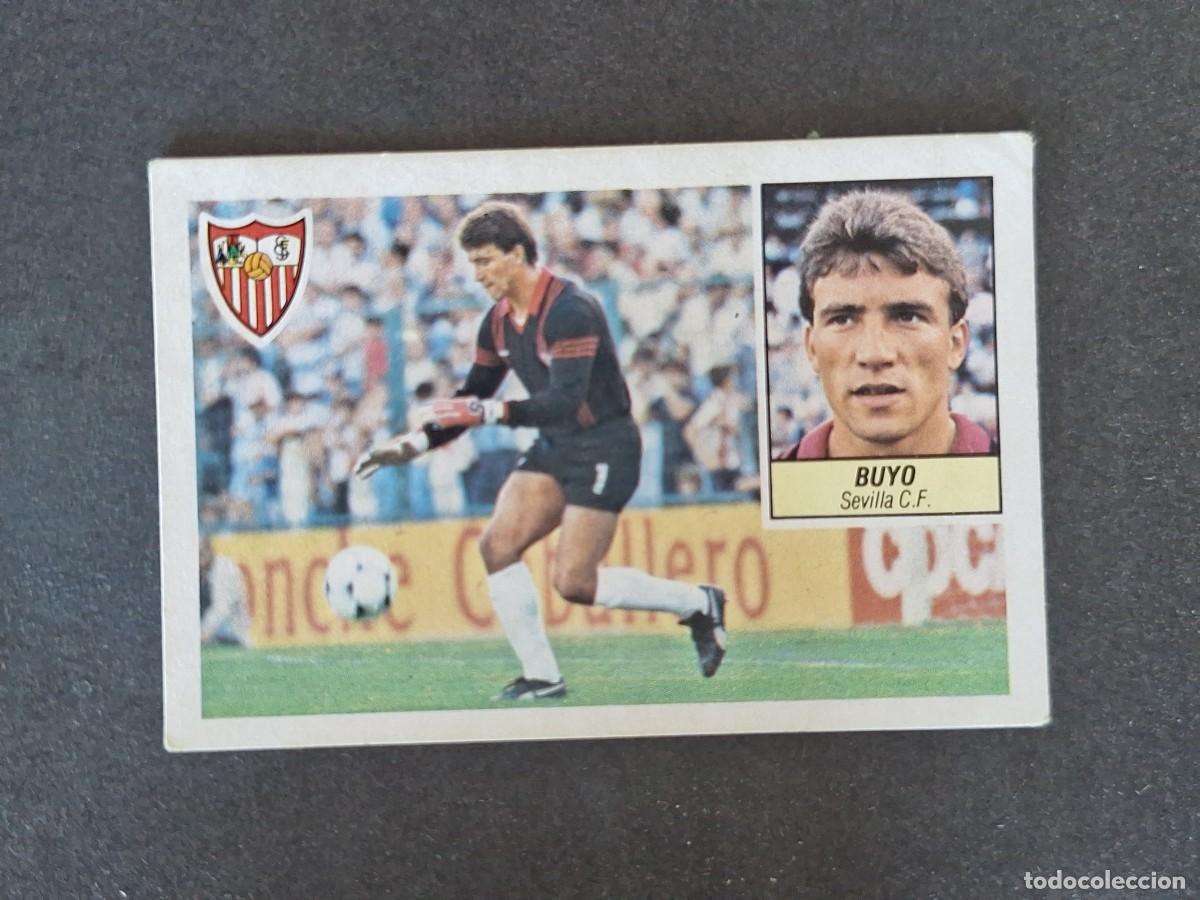 Cromos de f&uacute;tbol: L5 BUYO SEVILLA C. F. LIGA ESTE 1984 1985 84 85 DESPEGADO RECUPERADO