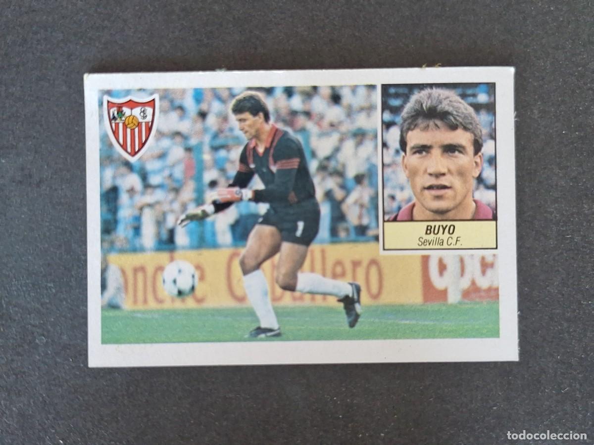 Cromos de f&uacute;tbol: L5 BUYO SEVILLA C. F. LIGA ESTE 1984 1985 84 85 DESPEGADO RECUPERADO