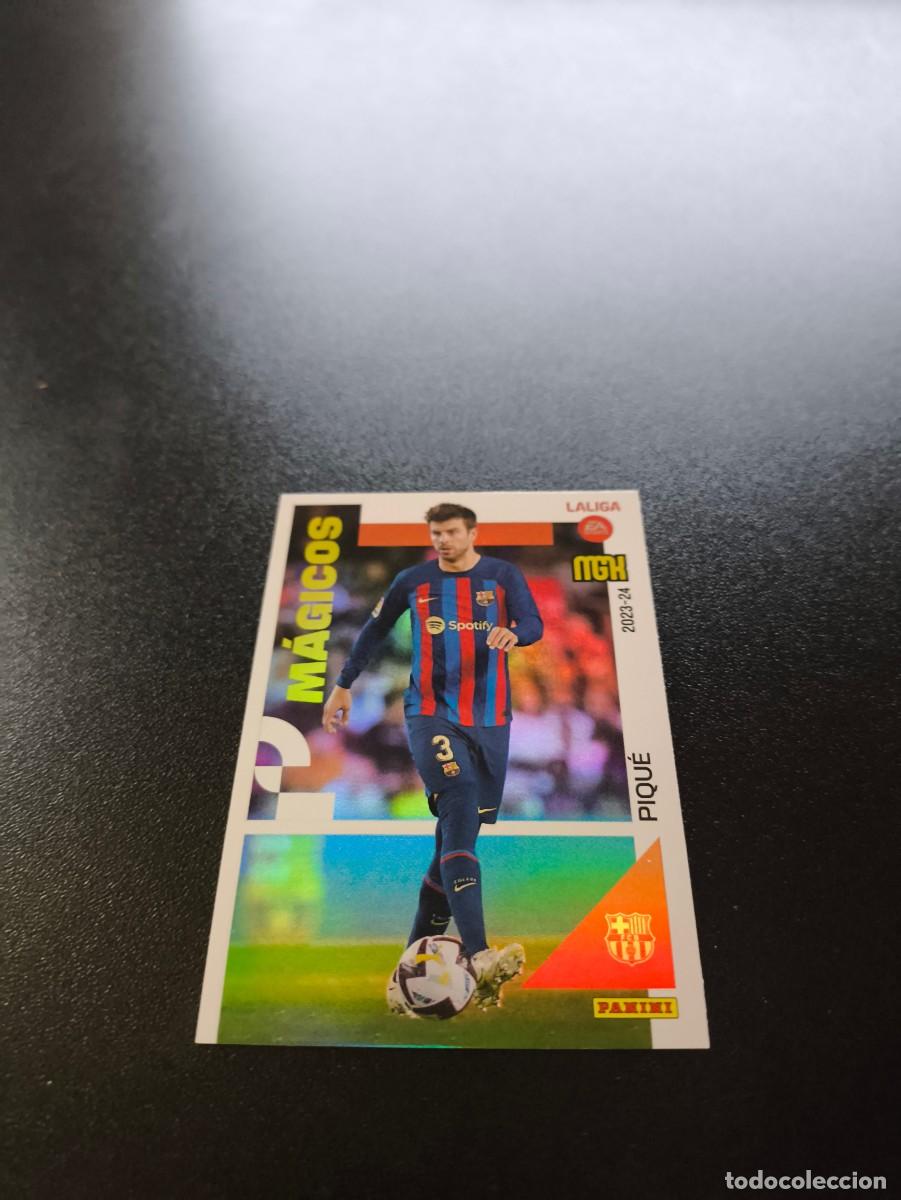 Cromos de f&uacute;tbol: 440 Piqu&eacute; BARCELONA MAGICOS PANINI LIGA MEGACRACKS MGK 2023 2024 23 24 NO ESTE