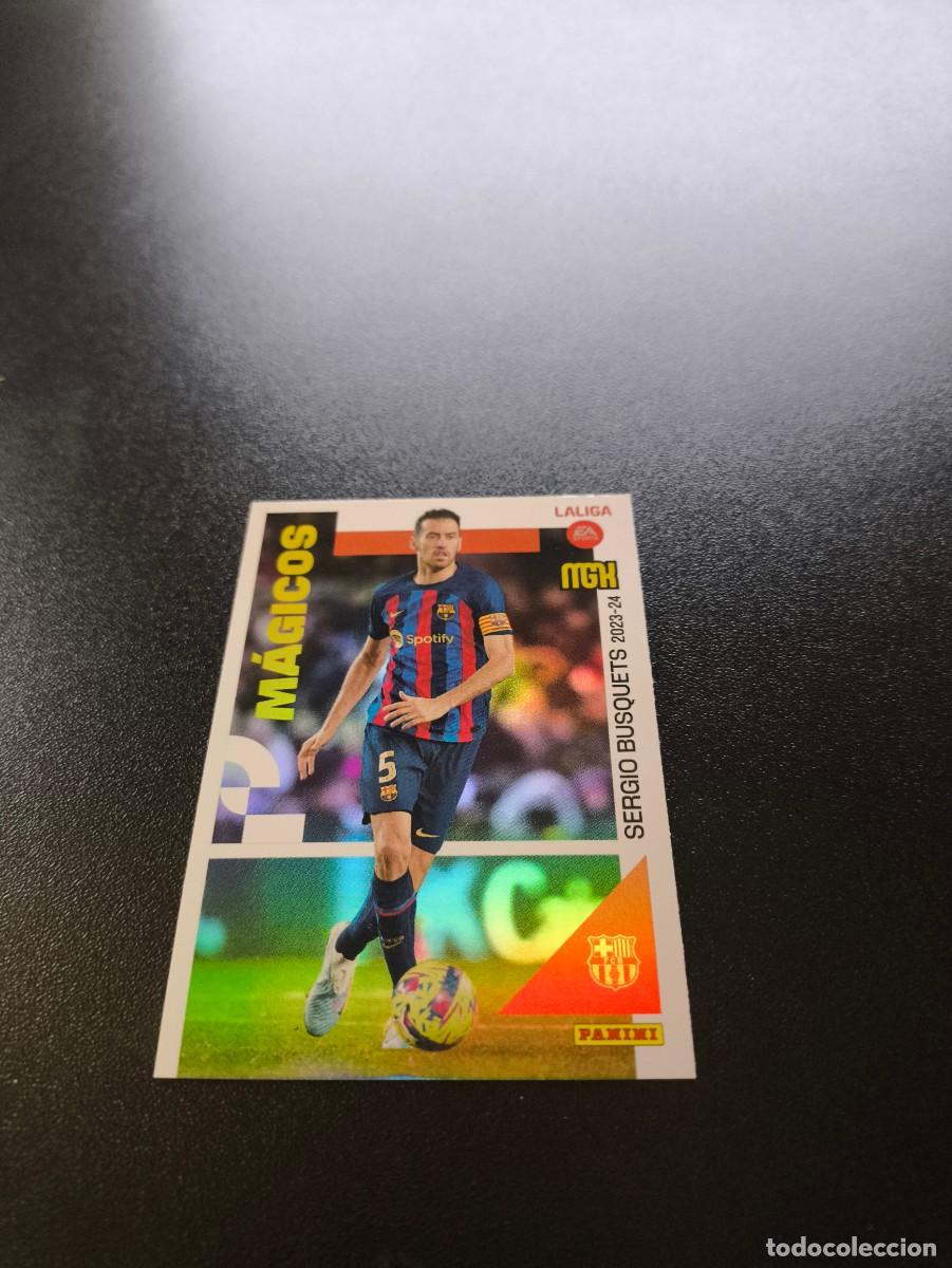 Cromos de f&uacute;tbol: 441 Sergio Busquets BARCELONA MAGICOS PANINI LIGA MEGACRACKS MGK 2023 2024 23 24 NO ESTE