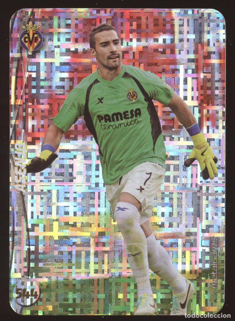 Cromos de f&uacute;tbol: #544. SERGIO ASENJO (Top Brillo Tetris) - Villarreal 2014/2015 - Mundicromo Liga Card/Cromo 14/15