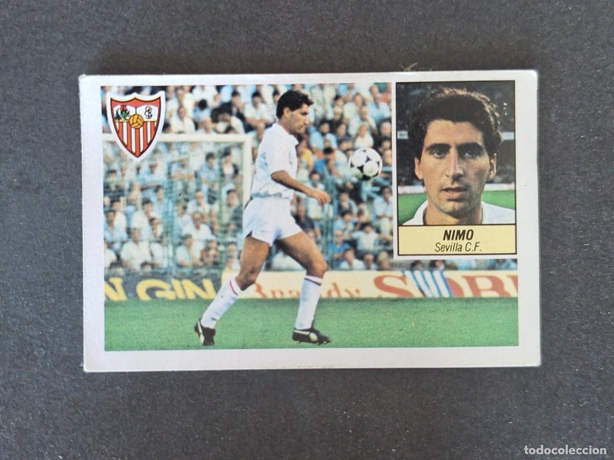 Cromos de f&uacute;tbol: L5 NIMO SEVILLA C. F. LIGA ESTE 1984 1985 84 85 DESPEGADO RECUPERADO