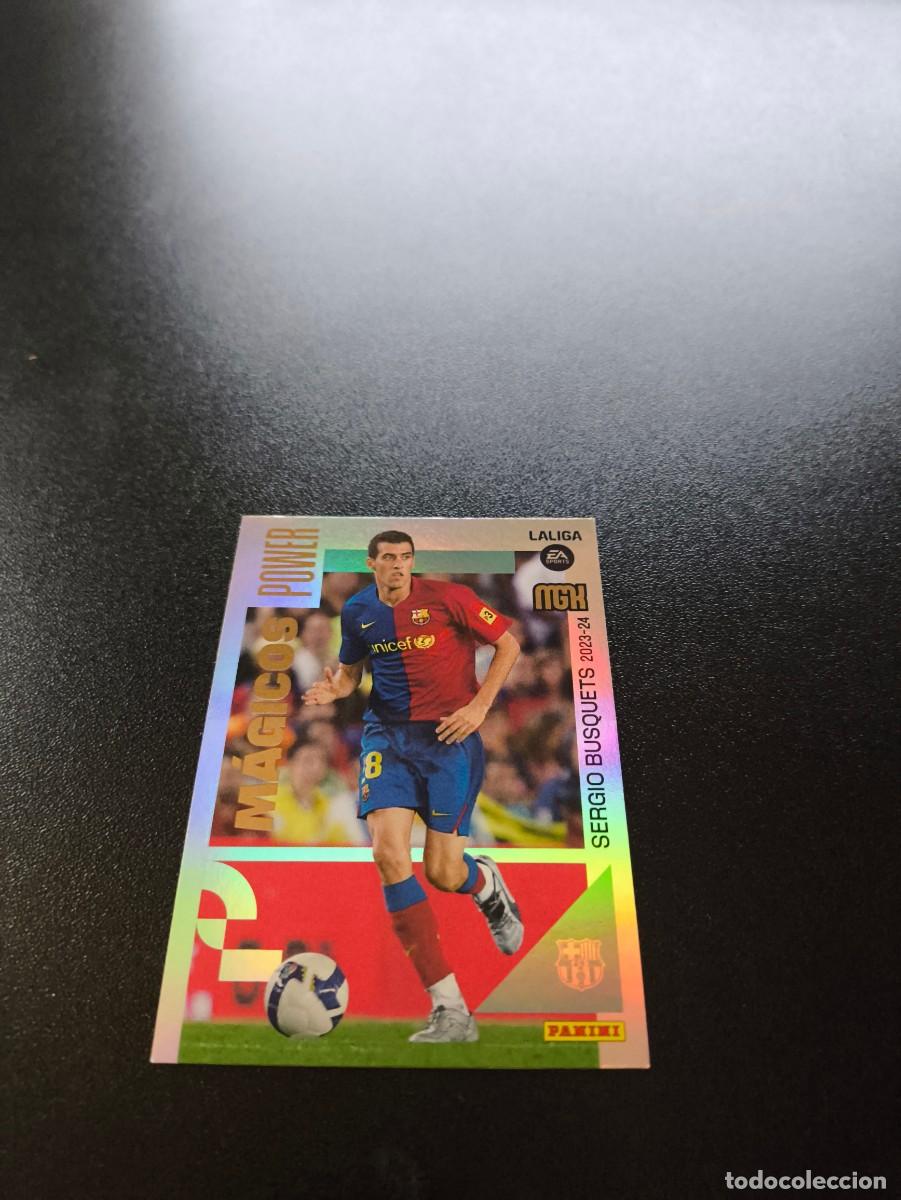 Cromos de f&uacute;tbol: 441 Sergio Busquets BARCELONA MAGICOS POWER PANINI LIGA MEGACRACKS MGK 2023 2024 23 24 NO ESTE