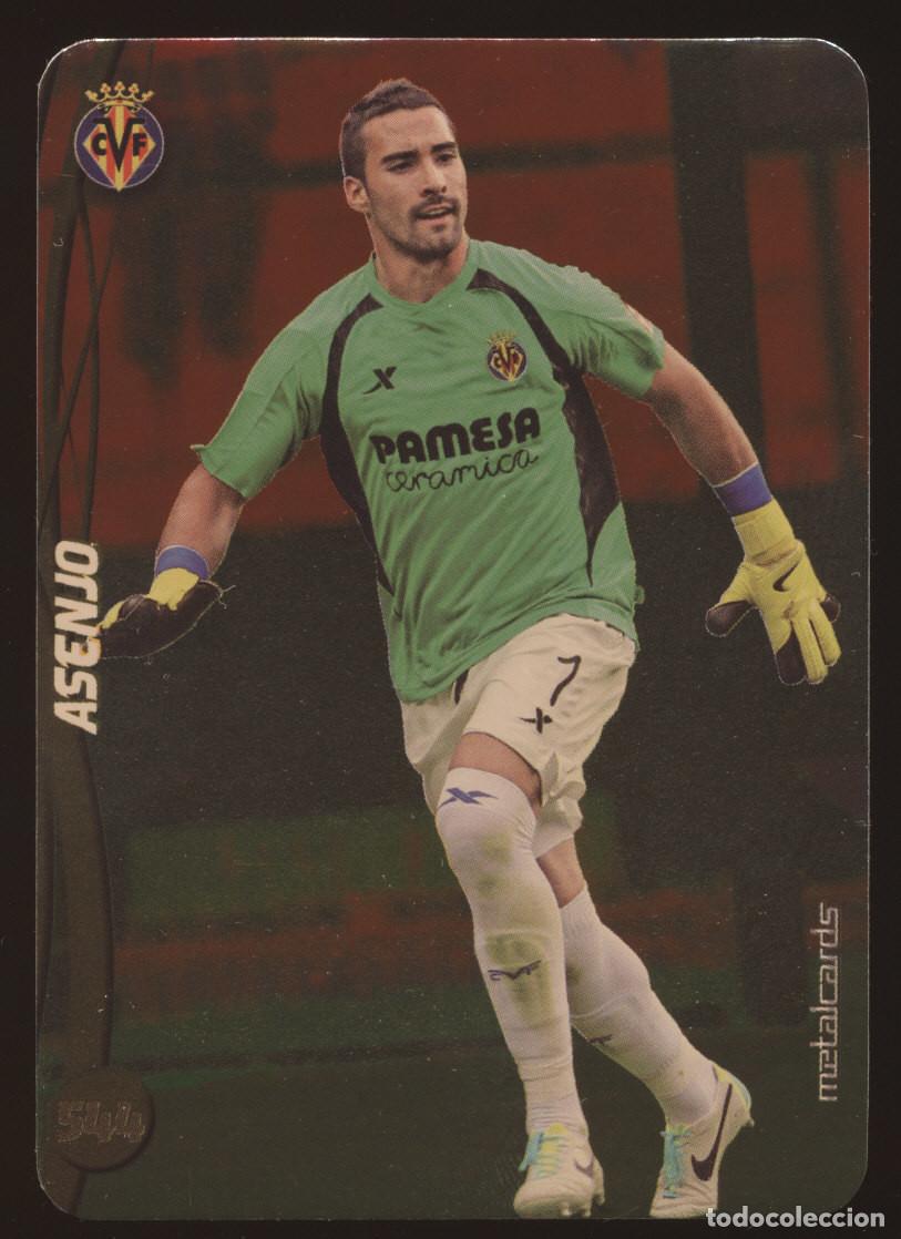 Cromos de f&uacute;tbol: #544. SERGIO ASENJO (Top Brillo Dorado) - Villarreal 2014/2015 - Mundicromo Liga Card/Cromo 14/15