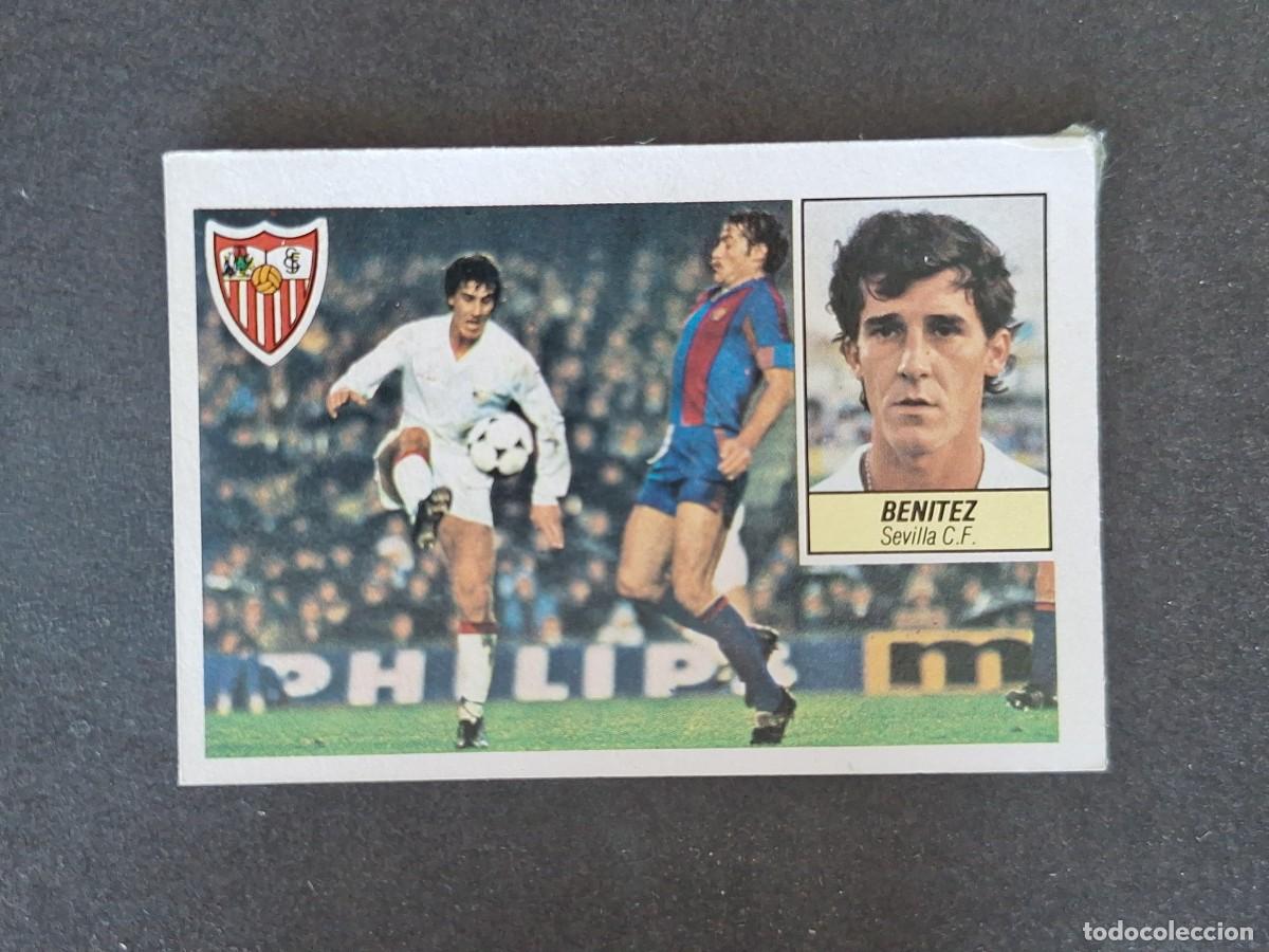 Cromos de f&uacute;tbol: L5 BENITEZ SEVILLA C. F. LIGA ESTE 1984 1985 84 85 DESPEGADO RECUPERADO