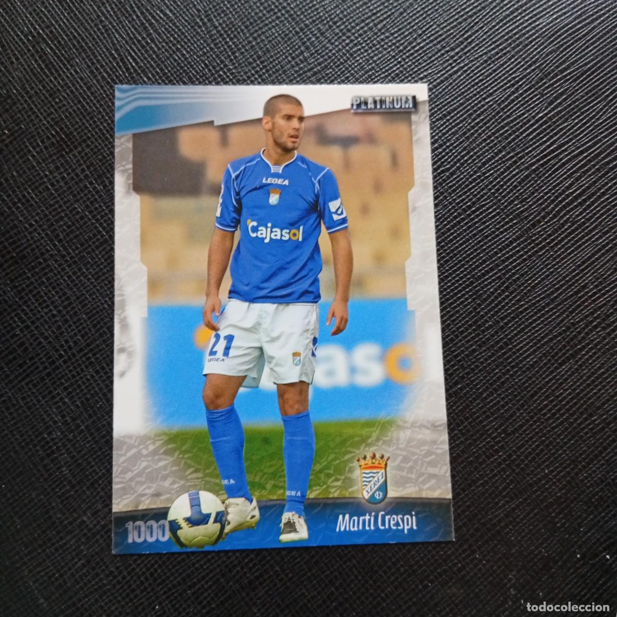 Cromos de f&uacute;tbol: 1000 MARTI CRESPI XEREZ MUNDICROMO QUIZ GAME 2008 2009 FUTBOL 08 09 - A212 PG48
