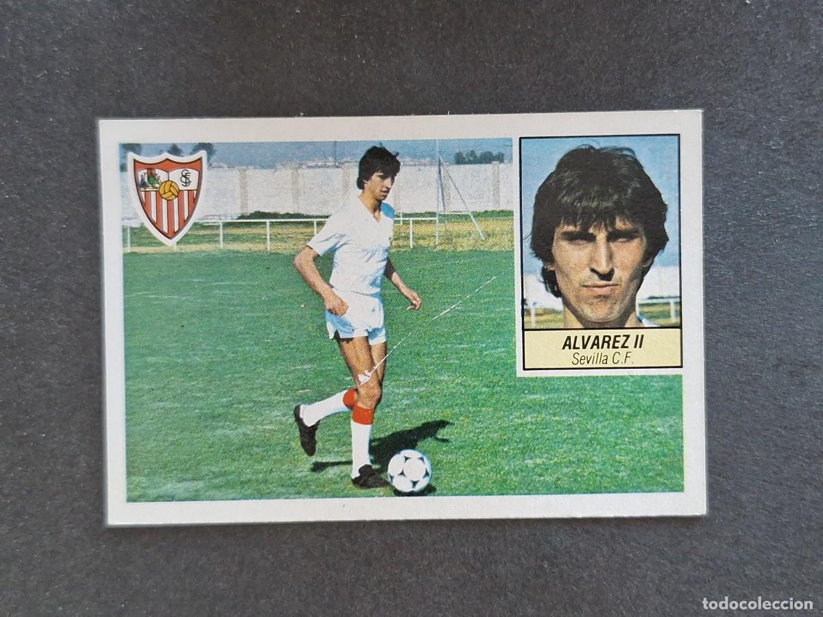 Cromos de f&uacute;tbol: L5 ALVAREZ II SEVILLA C. F. LIGA ESTE 1984 1985 84 85 DESPEGADO RECUPERADO