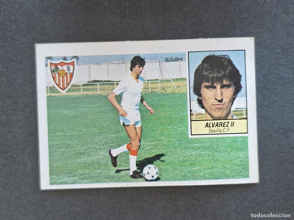 Cromos de f&uacute;tbol: L5 ALVAREZ II SEVILLA C. F. LIGA ESTE 1984 1985 84 85 DESPEGADO RECUPERADO