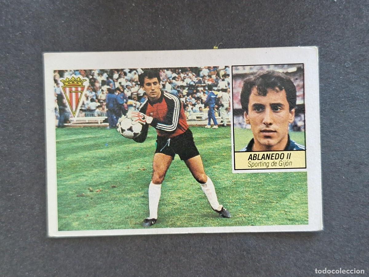 Cromos de f&uacute;tbol: L5 ABLANEDO II SPORTIG DE GIJON LIGA ESTE 1984 1985 84 85 DESPEGADO RECUPERADO