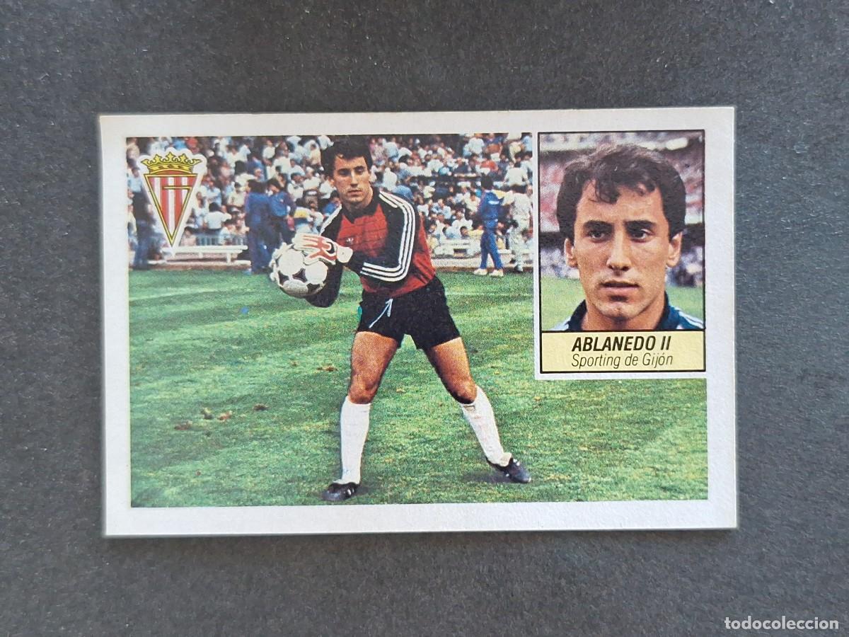 Cromos de f&uacute;tbol: L5 ABLANEDO II SPORTIG DE GIJON LIGA ESTE 1984 1985 84 85 DESPEGADO RECUPERADO