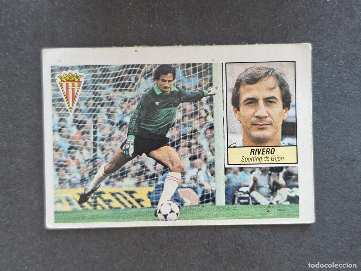 Cromos de f&uacute;tbol: L5 RIVERO SPORTIG DE GIJON LIGA ESTE 1984 1985 84 85 DESPEGADO RECUPERADO