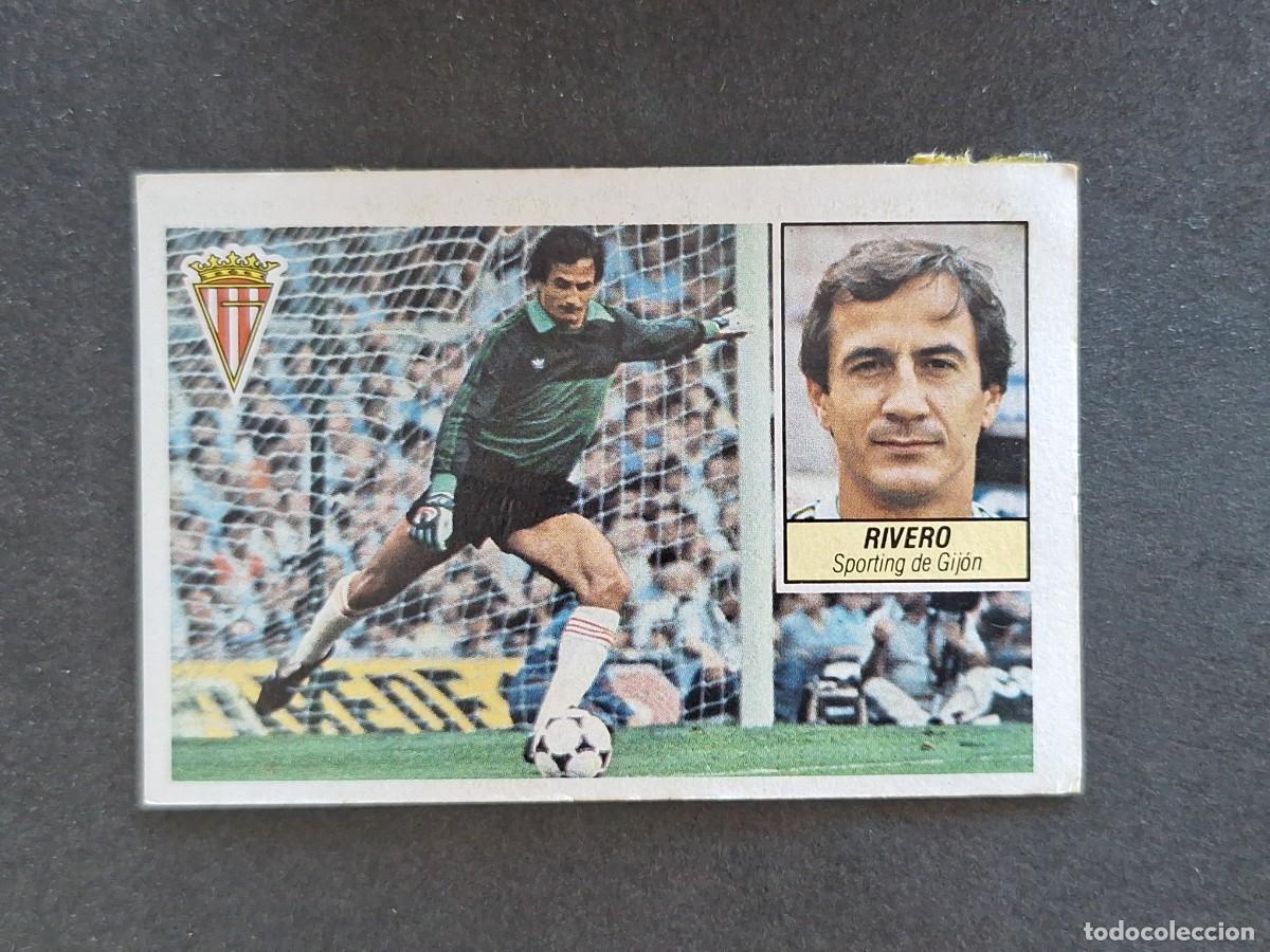 Cromos de f&uacute;tbol: L5 RIVERO SPORTIG DE GIJON LIGA ESTE 1984 1985 84 85 DESPEGADO RECUPERADO
