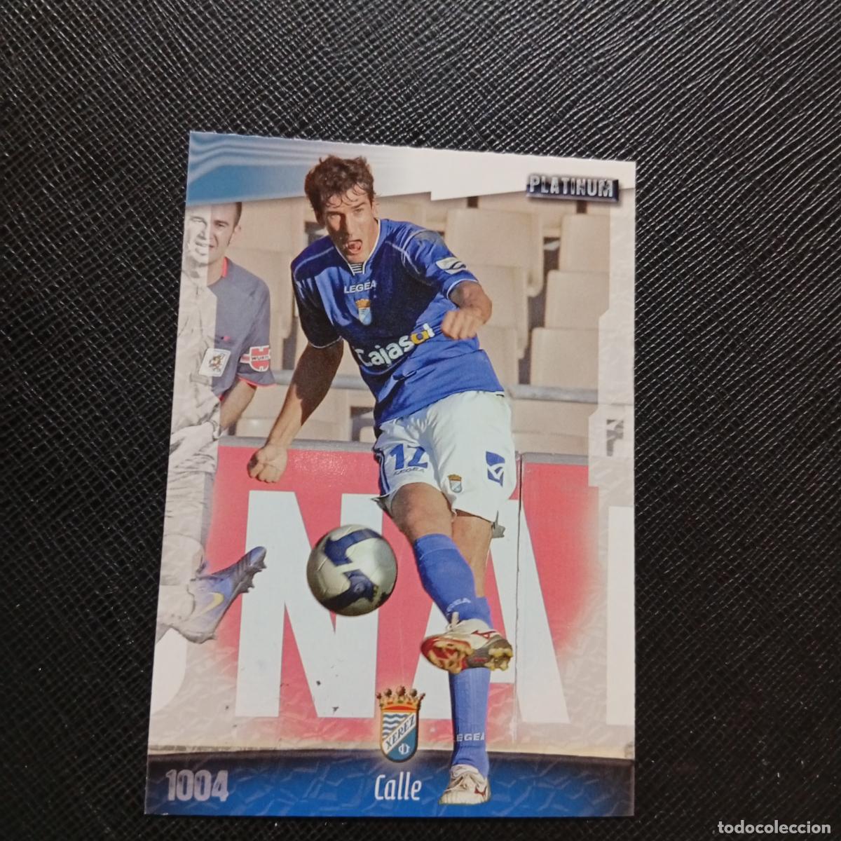 Cromos de f&uacute;tbol: 1004 CALLE XEREZ MUNDICROMO QUIZ GAME 2008 2009 FUTBOL 08 09 - A212 PG48