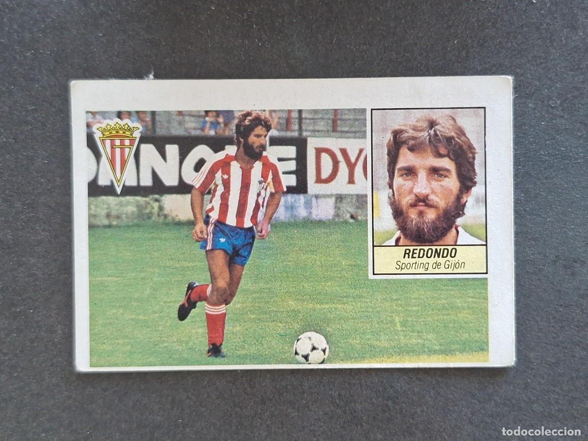Cromos de f&uacute;tbol: L5 REDONDO SPORTING DE GIJON LIGA ESTE 1984 1985 84 85 DESPEGADO RECUPERADO