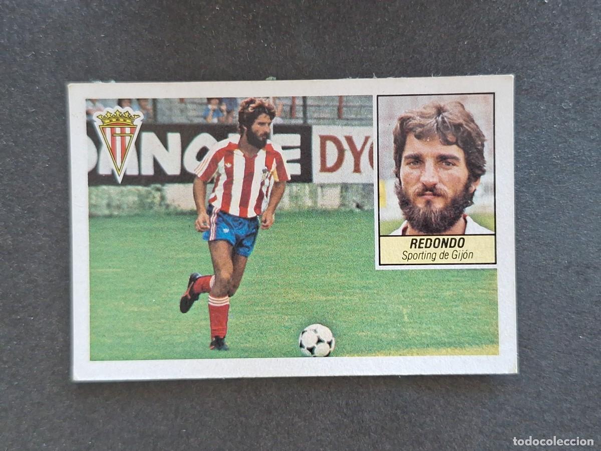 Cromos de f&uacute;tbol: L5 REDONDO SPORTING DE GIJON LIGA ESTE 1984 1985 84 85 DESPEGADO RECUPERADO