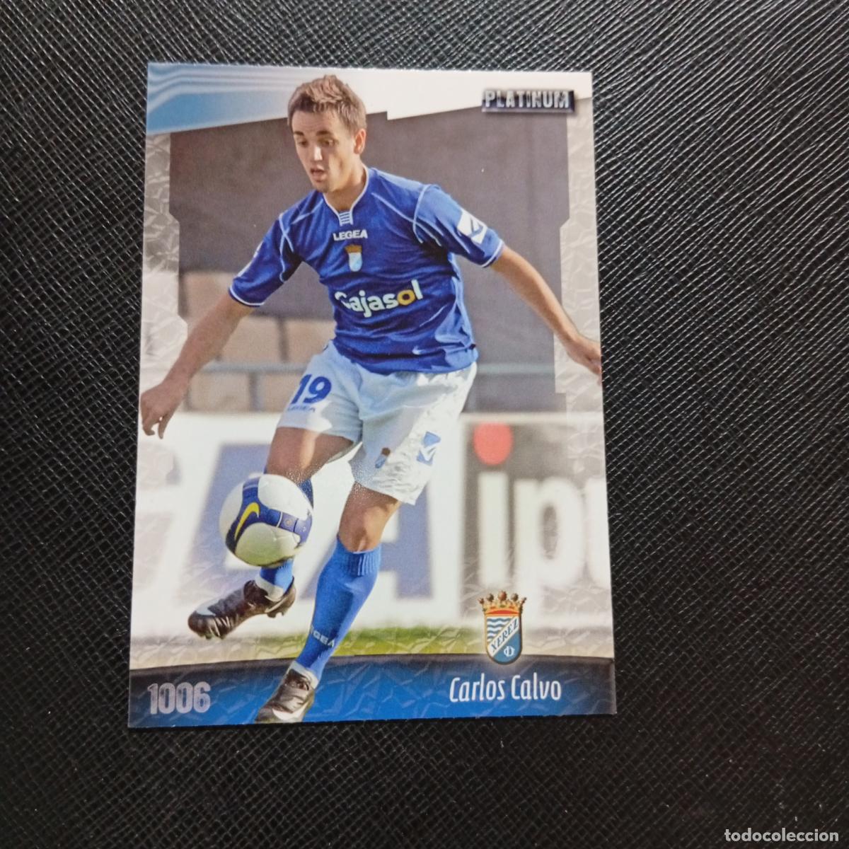 Cromos de f&uacute;tbol: 1006 CARLOS GARCIA XEREZ MUNDICROMO QUIZ GAME 2008 2009 FUTBOL 08 09 - A212 PG50