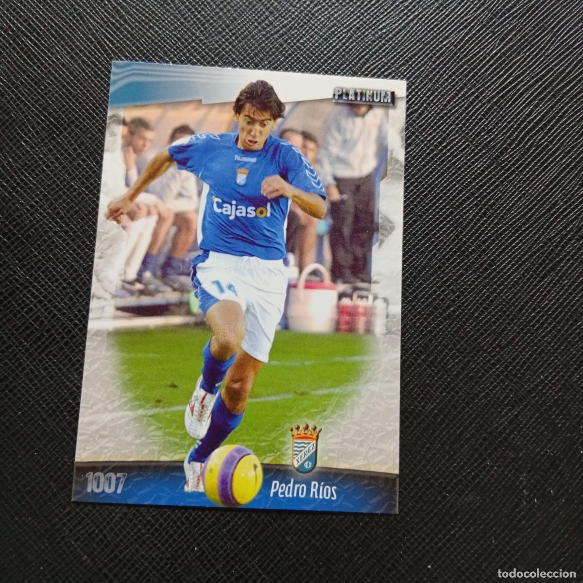 Cromos de f&uacute;tbol: 1007 PEDRO RIOS XEREZ MUNDICROMO QUIZ GAME 2008 2009 FUTBOL 08 09 - A212 PG50