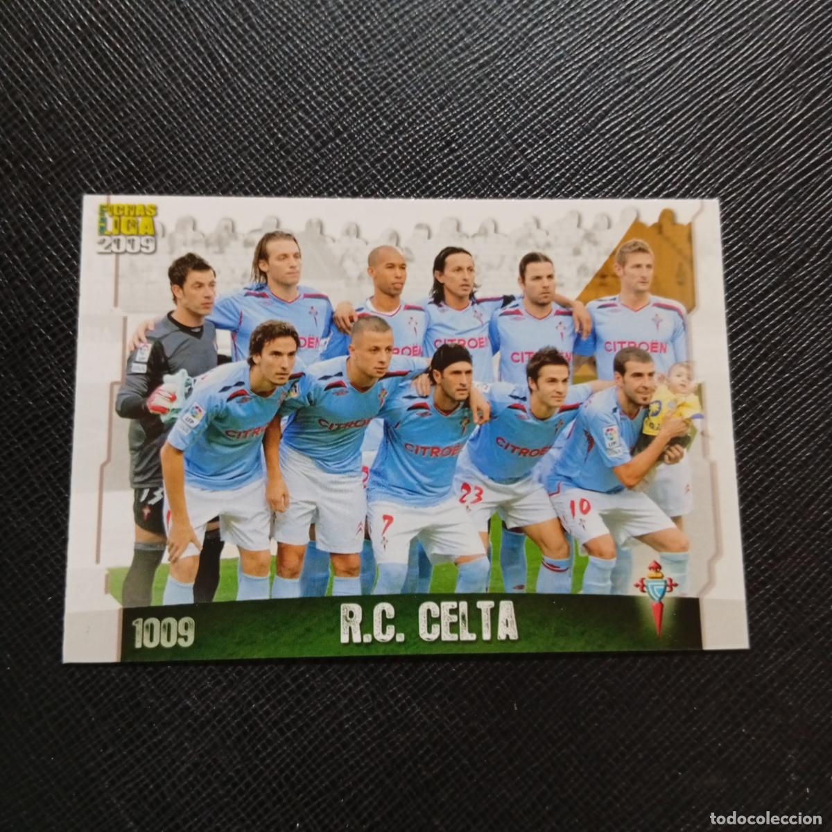 Cromos de f&uacute;tbol: 1009 ALINEACION CELTA MUNDICROMO QUIZ GAME 2008 2009 FUTBOL 08 09 - A212 PG50