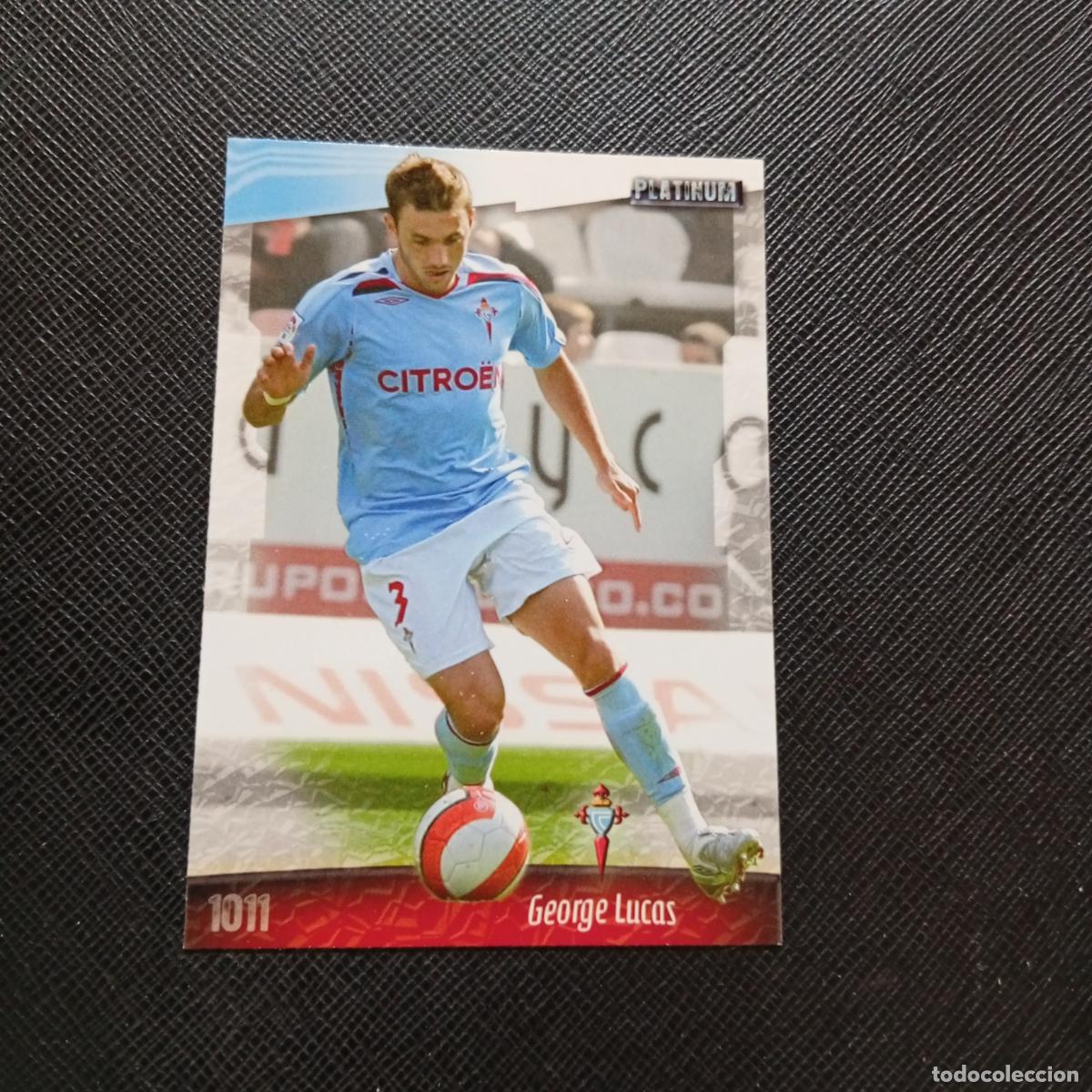 Cromos de f&uacute;tbol: 1011 GEORGE LUCAS CELTA MUNDICROMO QUIZ GAME 2008 2009 FUTBOL 08 09 - A212 PG50