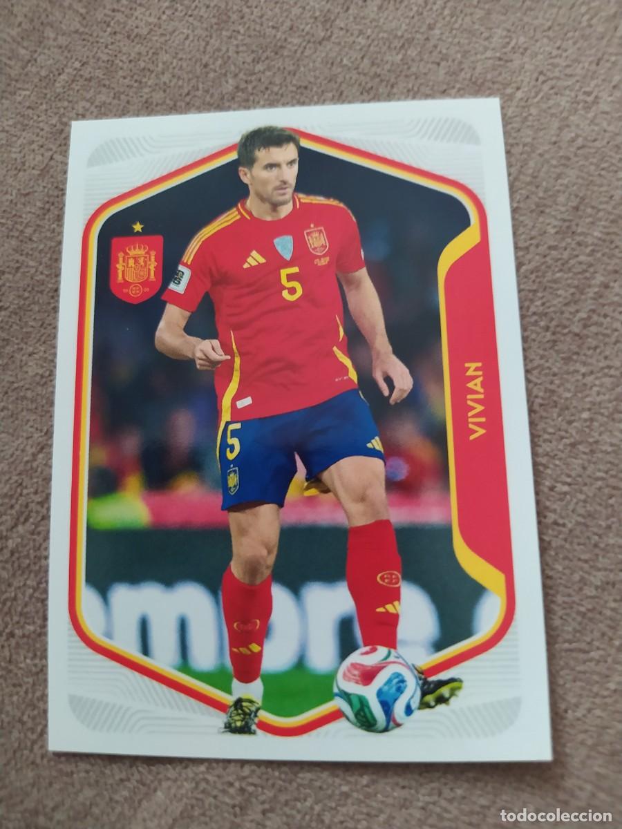 Cromos de f&uacute;tbol: Pegatina 18 Vivian Espa&ntilde;a Mundial 2026 Carrefour Panini
