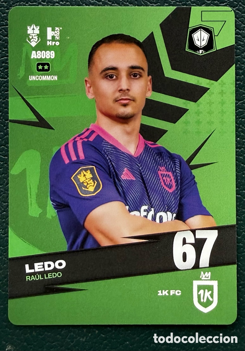 Cartes &agrave; collectionner de Football: A8089 RAUL LEDO 1K FC FICHAS ALBUM KINGS LEAGUE INFOJOBS 2024