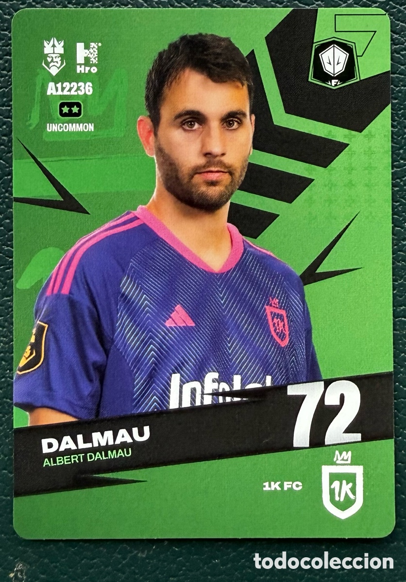 Cartes &agrave; collectionner de Football: A12236 ALBERT DALMAU 1K FC FICHAS ALBUM KINGS LEAGUE INFOJOBS 2024
