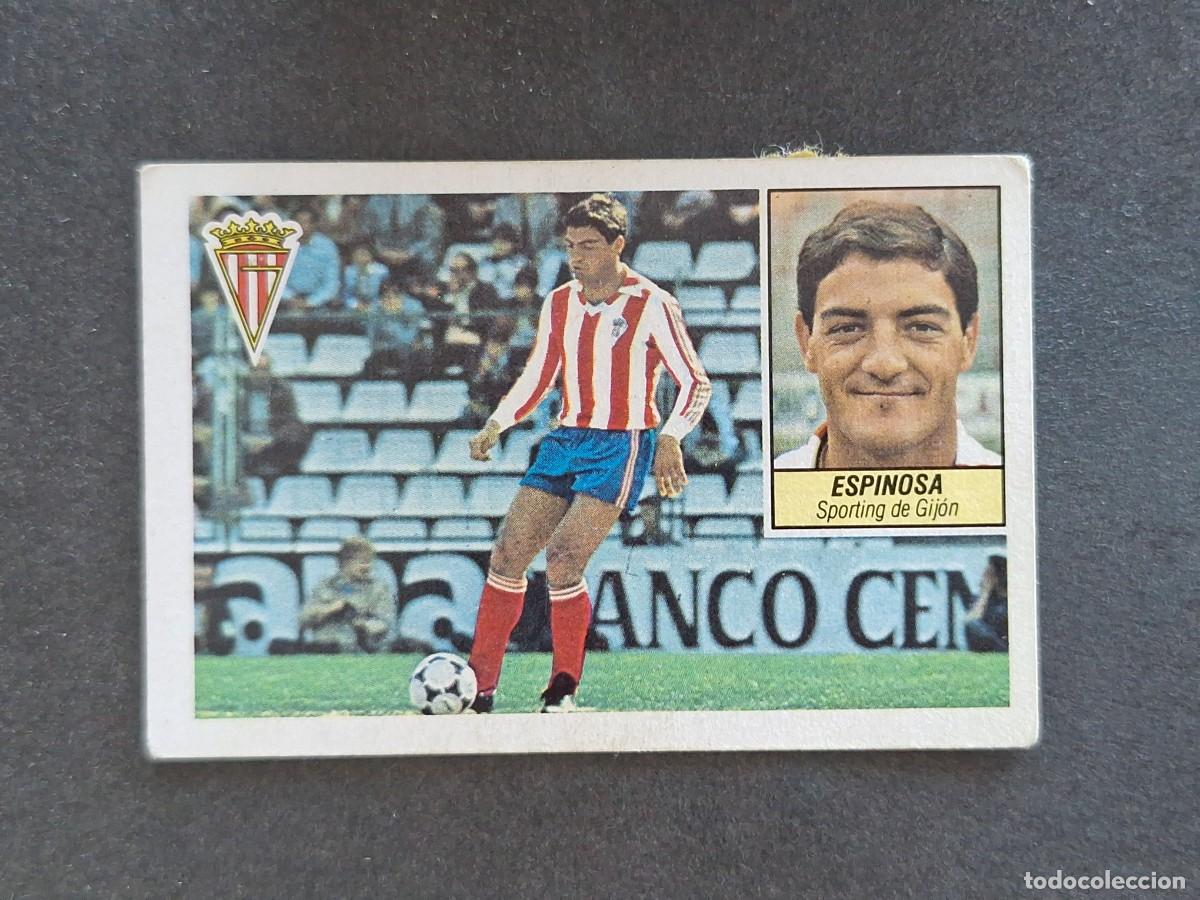 Cromos de f&uacute;tbol: L5 ESPINOSA SPORTING DE GIJON LIGA ESTE 1984 1985 84 85 DESPEGADO RECUPERADO