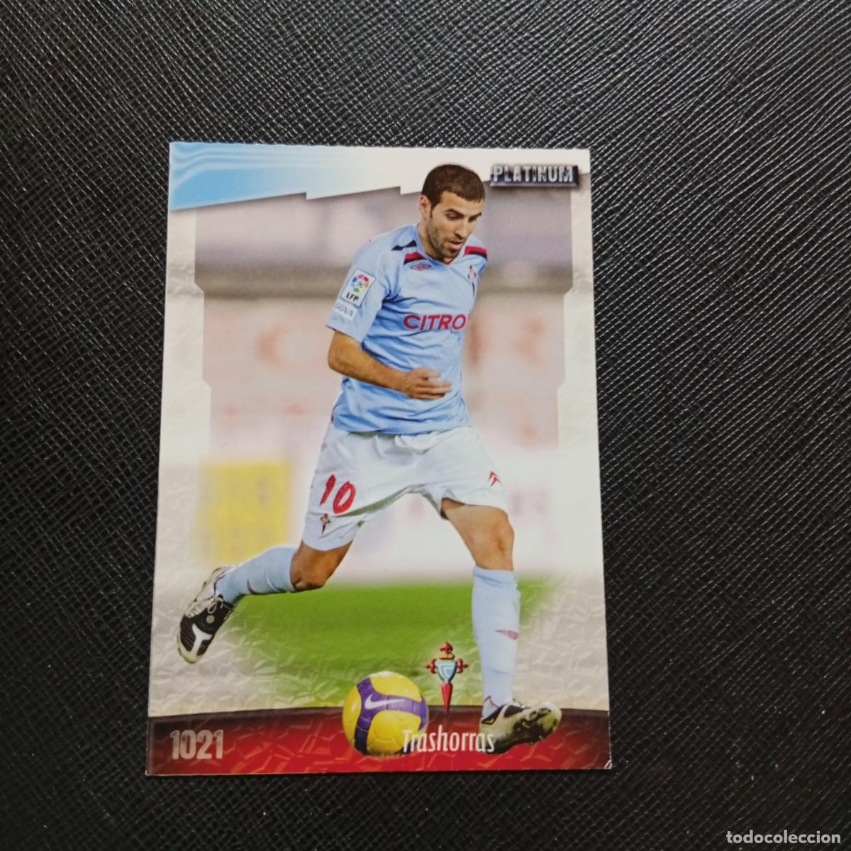 Cromos de f&uacute;tbol: 1021 TRASHORRAS CELTA MUNDICROMO QUIZ GAME 2008 2009 FUTBOL 08 09 - A212 PG51