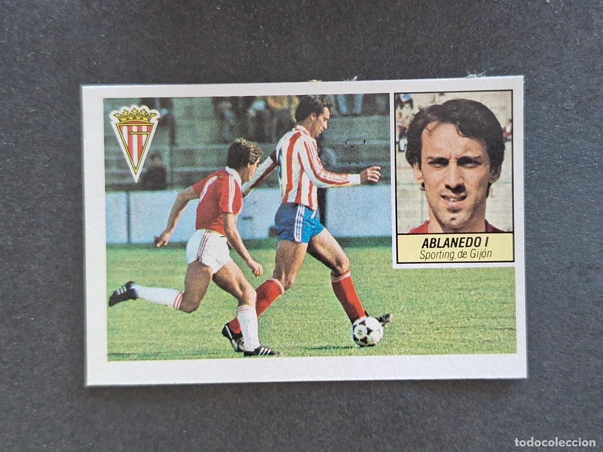Cromos de f&uacute;tbol: L5 ABLANEDO I SPORTING DE GIJON LIGA ESTE 1984 1985 84 85 DESPEGADO RECUPERADO