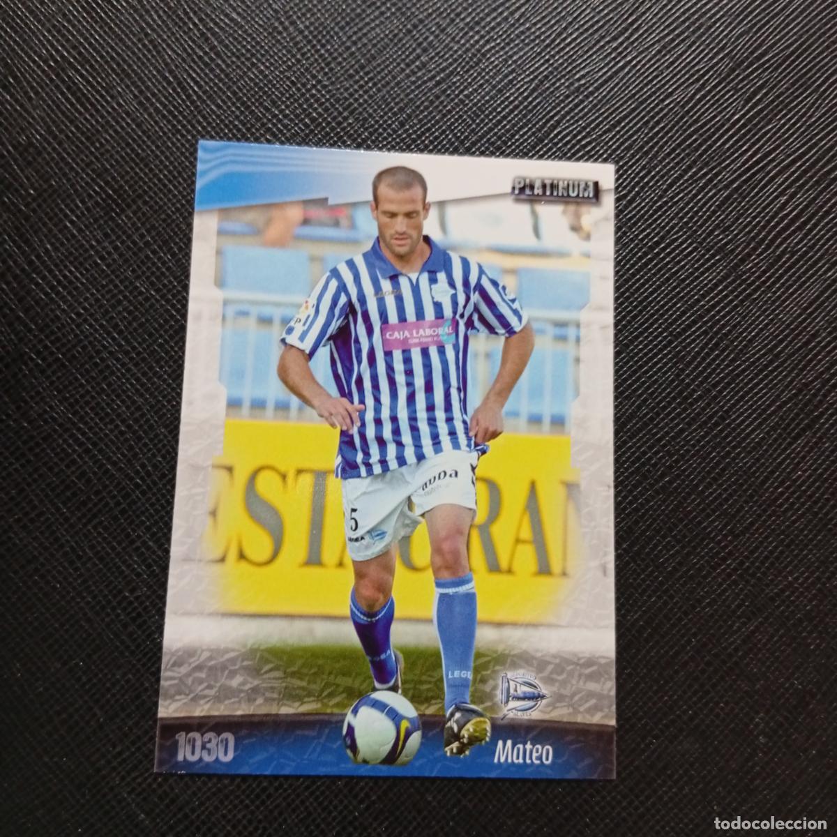 Cromos de f&uacute;tbol: 1030 MATEO ALAVES MUNDICROMO QUIZ GAME 2008 2009 FUTBOL 08 09 - A212 PG52