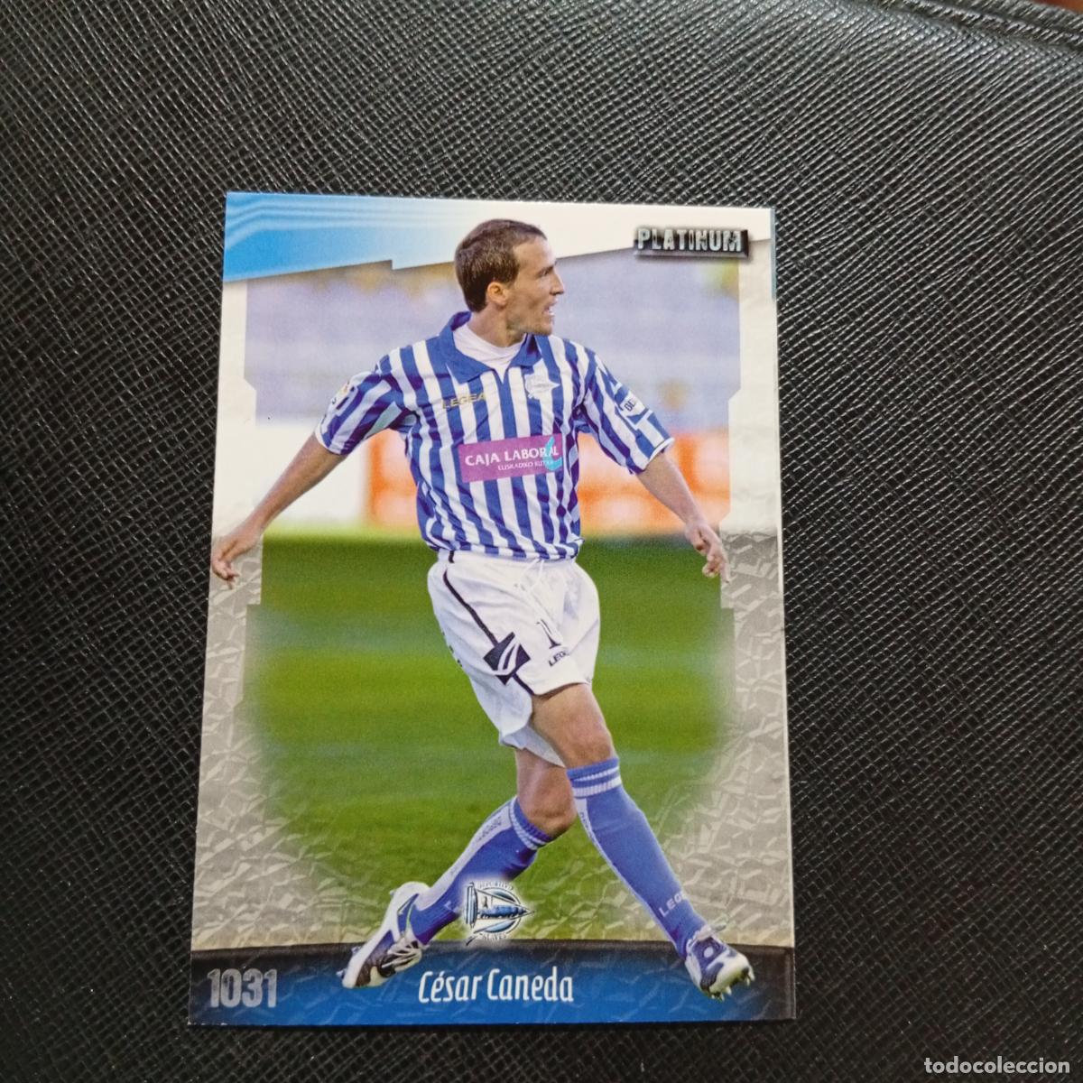 Cromos de f&uacute;tbol: 1031 CESAR CANEDA ALAVES MUNDICROMO QUIZ GAME 2008 2009 FUTBOL 08 09 - A212 PG53