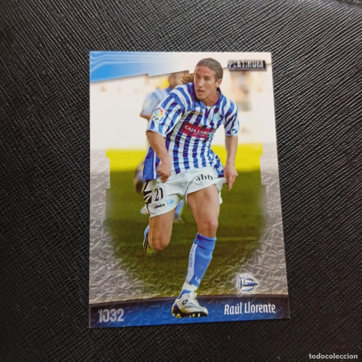 Cromos de f&uacute;tbol: 1032 RAUL LLORENTE ALAVES MUNDICROMO QUIZ GAME 2008 2009 FUTBOL 08 09 - A212 PG53