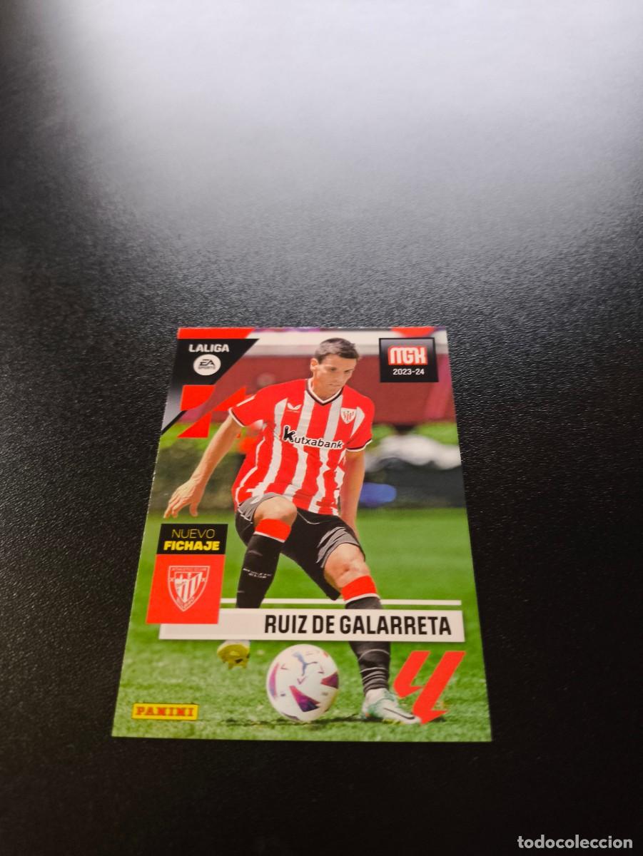Cromos de f&uacute;tbol: 447 Ruiz de Galarreta BILBAO NUEVO FICHAJE PANINI LIGA MEGACRACKS MGK 2023 2024 23 24 NO ESTE