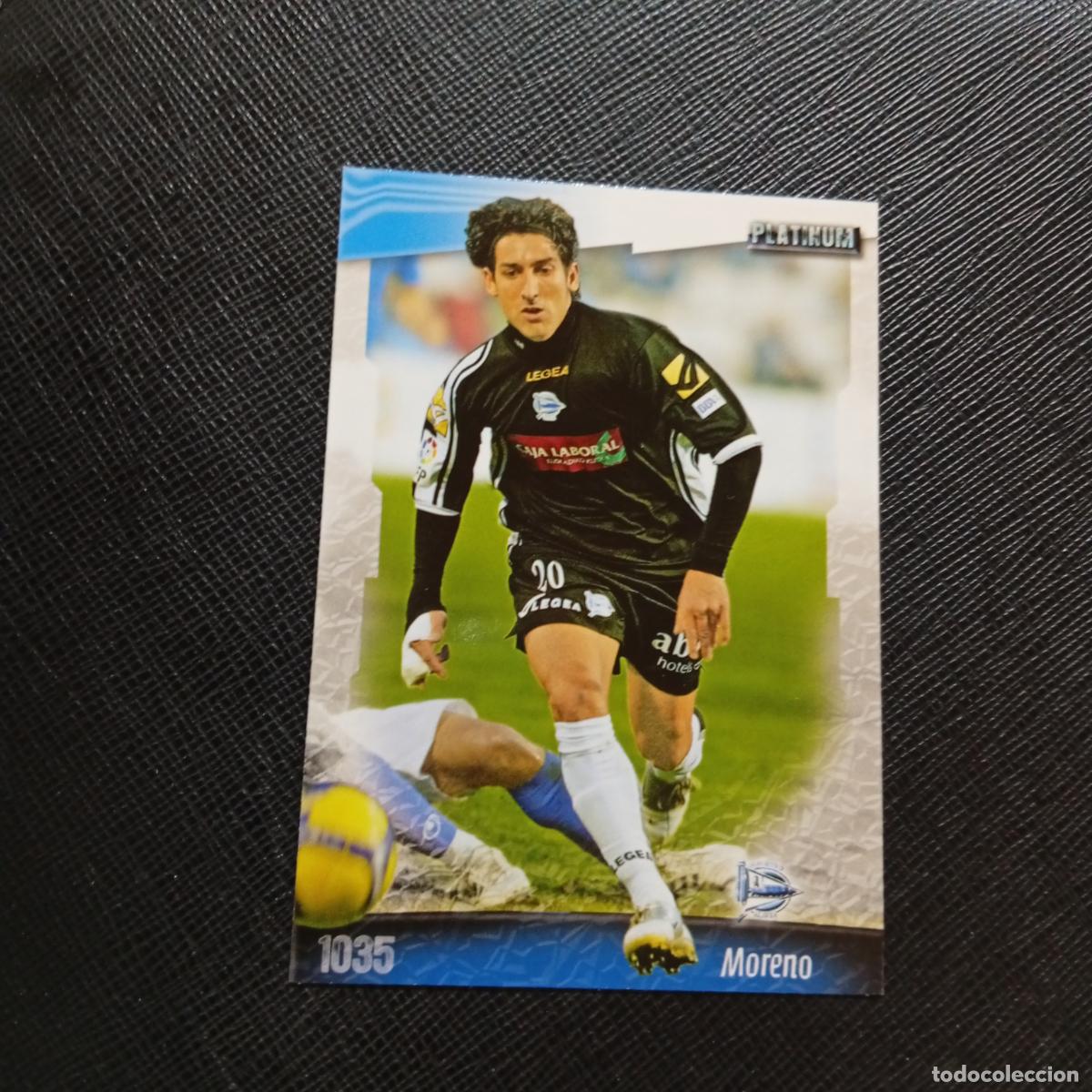 Cromos de f&uacute;tbol: 1035 MORENO ALAVES MUNDICROMO QUIZ GAME 2008 2009 FUTBOL 08 09 - A212 PG53